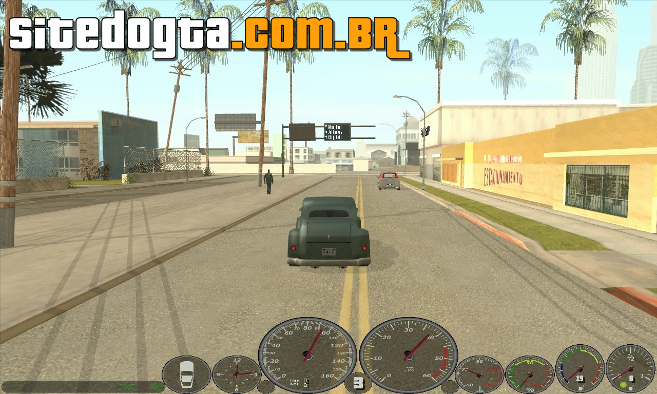Mod 'Memphis Speedometer' para GTA San Andreas Site do GTA